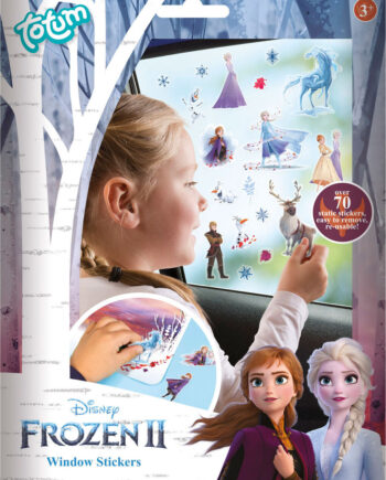 Frost Disney Vindue Klistermærker Genanvendelige Totum