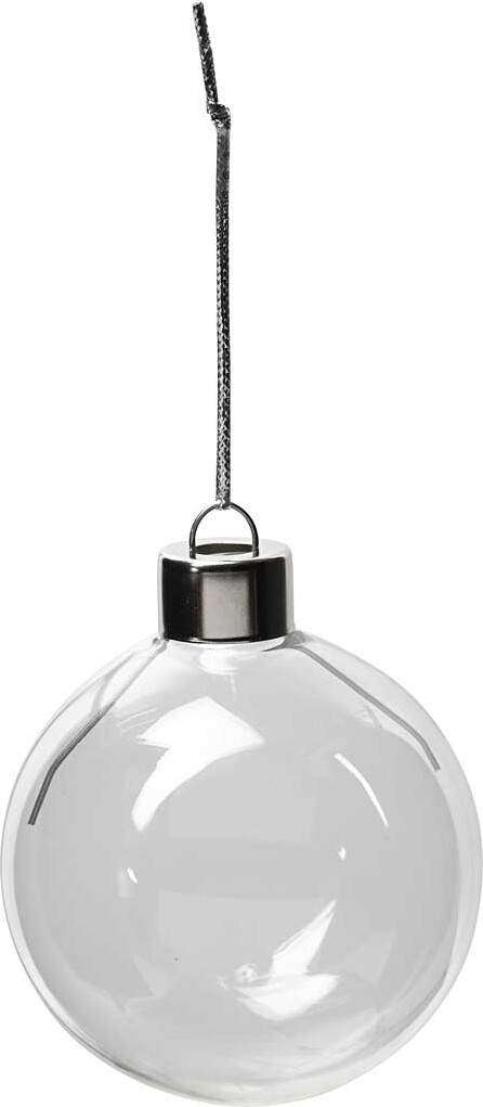 Glaskugle Transparent Stk Creativ Company