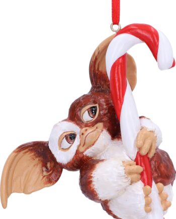 Gremlins Gizmo Candy Cane Ornament Nemesis Now