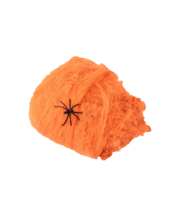 Halloween Edderkoppespind Orange Gram