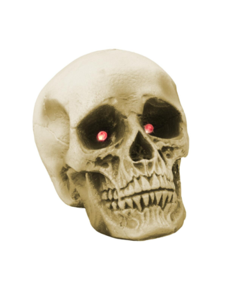 Halloween Kranium Med Led