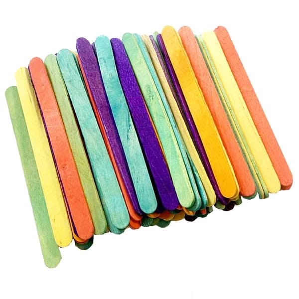 Hobby Ispinde Farvede 100 Stk