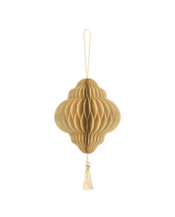 Honeycomb Lanterne Beige