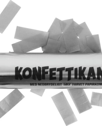 Konfettikanon Sølv 30xø5 Scanseason