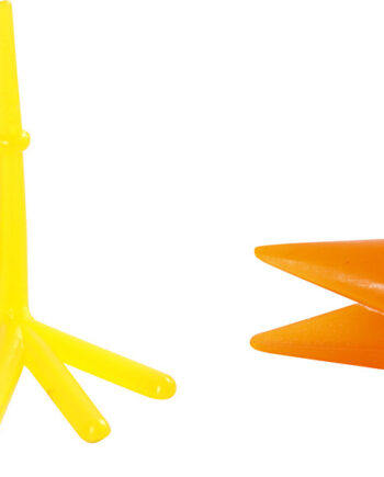 Kyllingenæb Fødder  Orange Gul Sæt Creativ Company