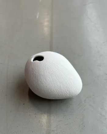 Lille Vase Keramik Hvid  Lindform