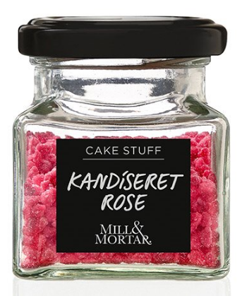 Mill   Mortar Kandiseret Rose 40g