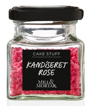 Mill Mortar Kandiseret Rose 40g
