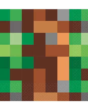 Minecraft Earth Servietter Stk