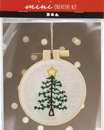 Mini Diy Kit Broderi Juletræ Creativ Company