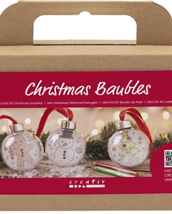 Mini Diy Kit Julekugler Tegninger Creativ Company