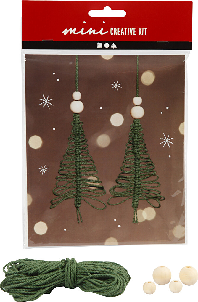 Mini Diy Kit Macram Juletræ Creativ Company