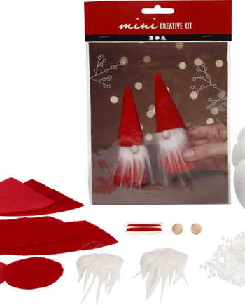 Mini Diy Kit Næsenisser Rød Creativ Company