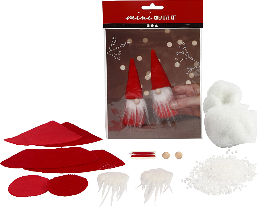 Mini Diy Kit Næsenisser Rød Creativ Company