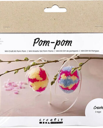 Mini Diy Kit Pompon Colorful Creativ Company
