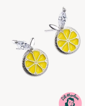 ørestik 925 Sølv Citroner