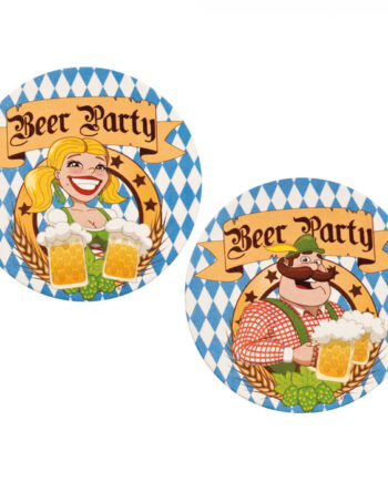 Oktoberfest Glasbrikker 10x Beer Party