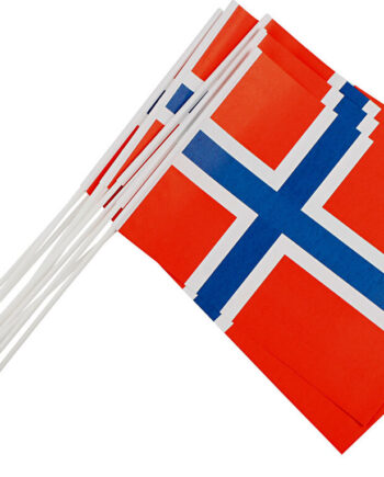 Papirflag Norsk Str 20x25 Stk