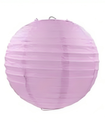 Pastel Lilla Papir Lanterne