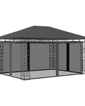 Pavillon Med Myggenet Antracitgrå