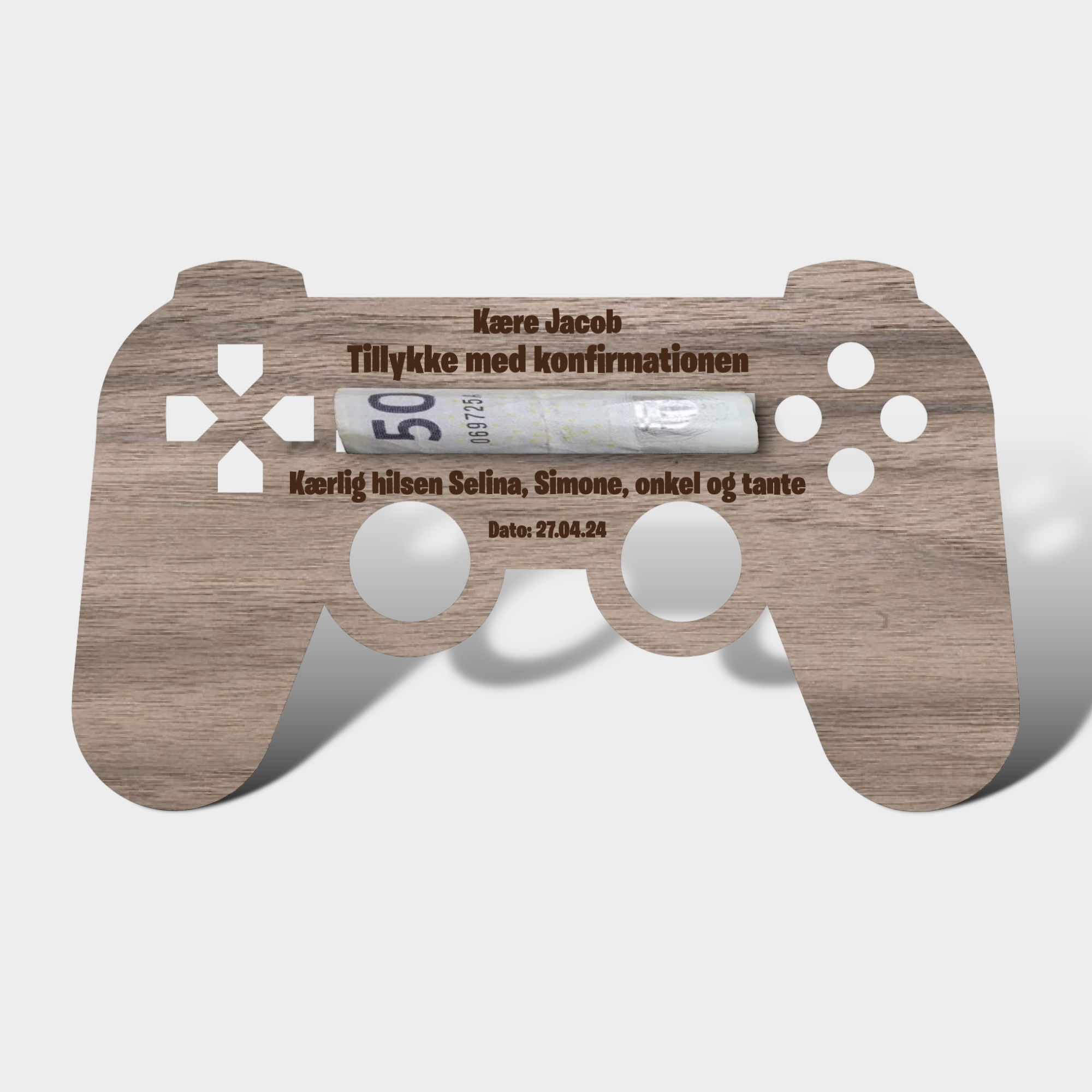 Pengegave Controller Som Kort Konfirmation Mdf