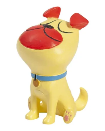 Pepper Skøn Humoristisk Hunde Figur Til Pynt