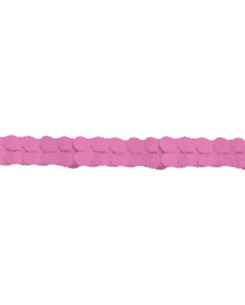 Pink Papir Guirlande Meter