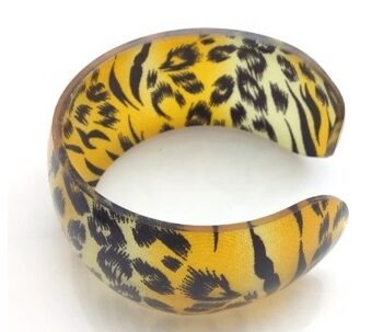 Plastik Armring Halvåben Tiger