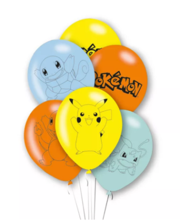 Pokemon Latex Balloner Stk