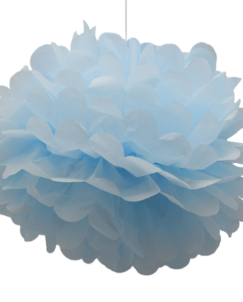Pom Pom Lyse Blå Stk 79630