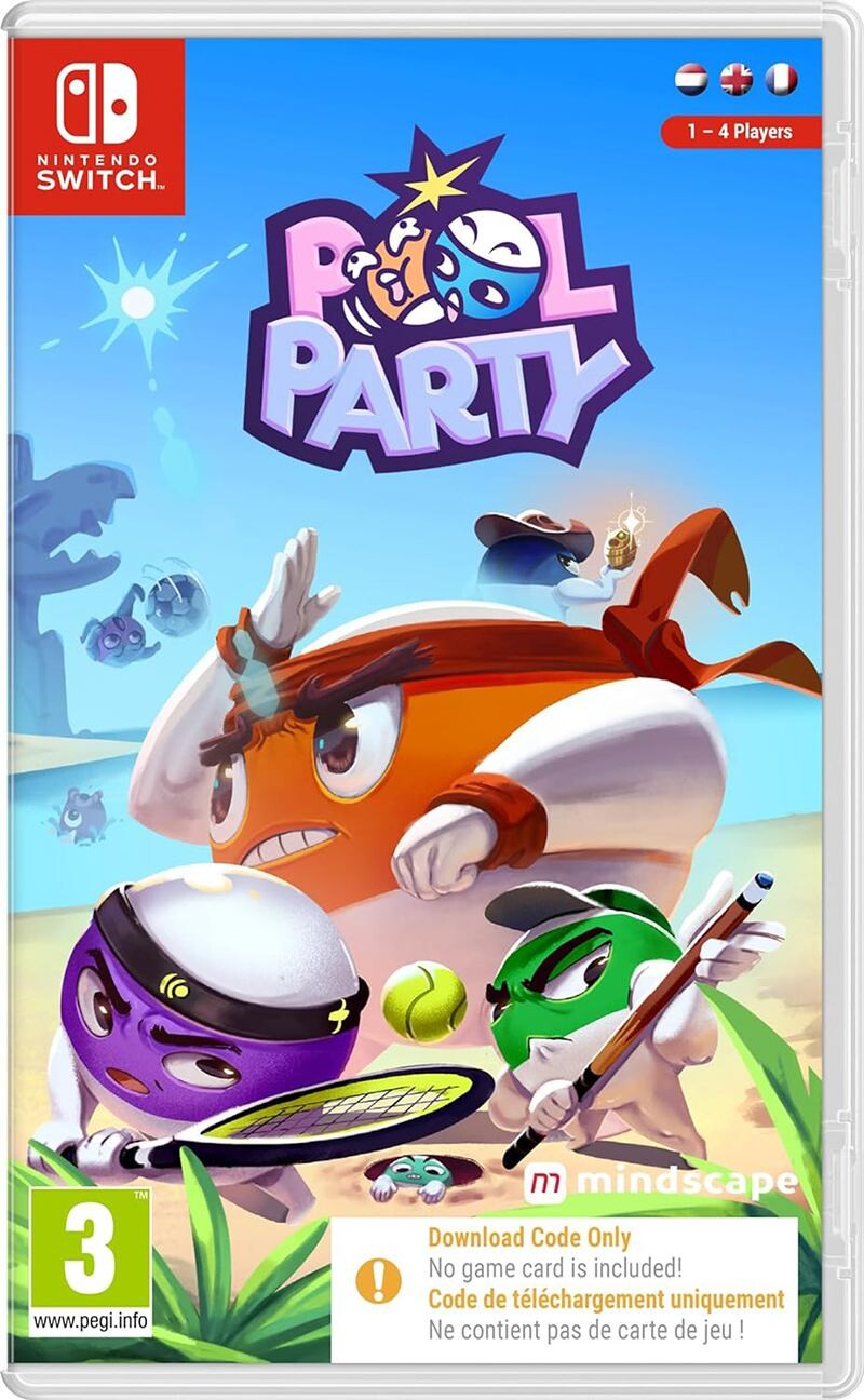 Pool Party Kode Boks Nintendo Switch