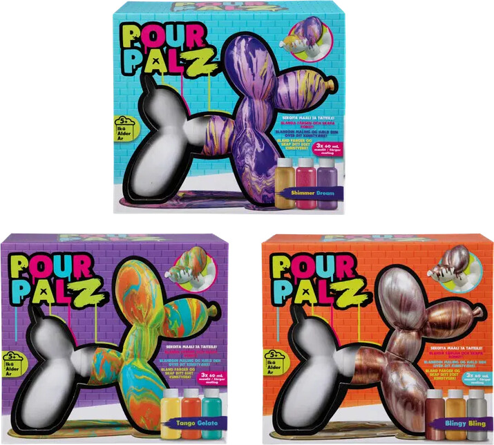 Pour Palz Balloon Dog 33130162 Assorteret
