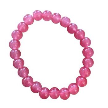 Produktbeskrivelse: Plastik Perlearmbånd  Inger Rosa