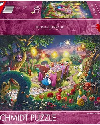 Schmidt Puzzle Puslespil Disney Thomas Kinkade: Mad Hatters Tea Party 6000 Pieces