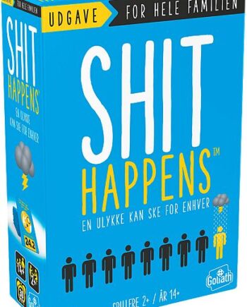 Shit Happens: Family Edition Dansk Party Game