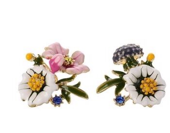 Smukke øreringe Blomster