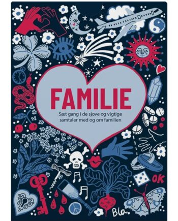 Snak Dansk Familie Conversation Party Game