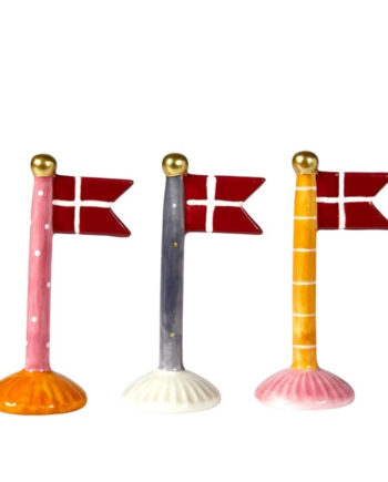Speedtsberg Keramik Flag H14cm Gul