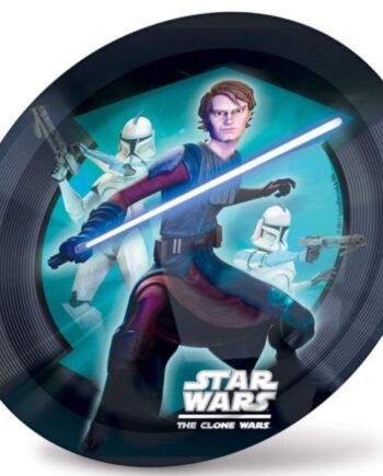 Star Wars: The Clone Wars: Birthday Party Paper Plates Stk