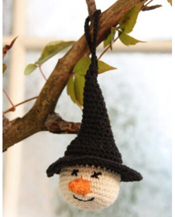 Tabitha Drops Design Halloween Pynt Hækleopskrift