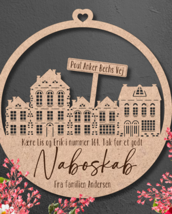 Tak For Godt Naboskab Personlig Hilsen Mdf