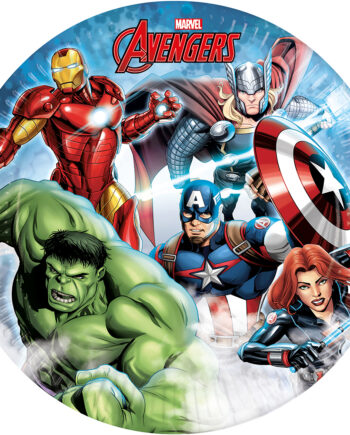 The Avengers Paptallerkener