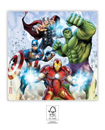 The Avengers Servietter 20x