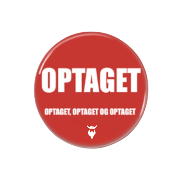 Trafiklys Fest Optaget Badges Rød 10x