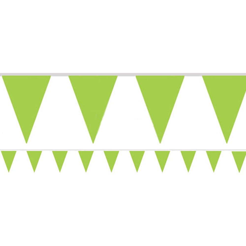 Vimpel Banner Limegrønt