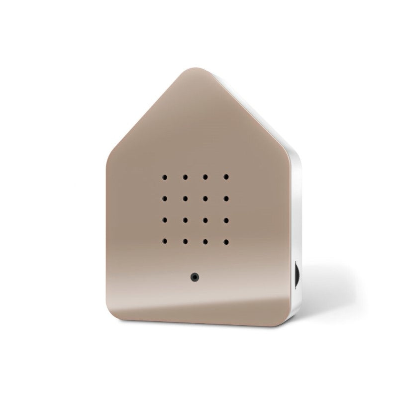 Zwitscher Box Taupe Plexi Front
