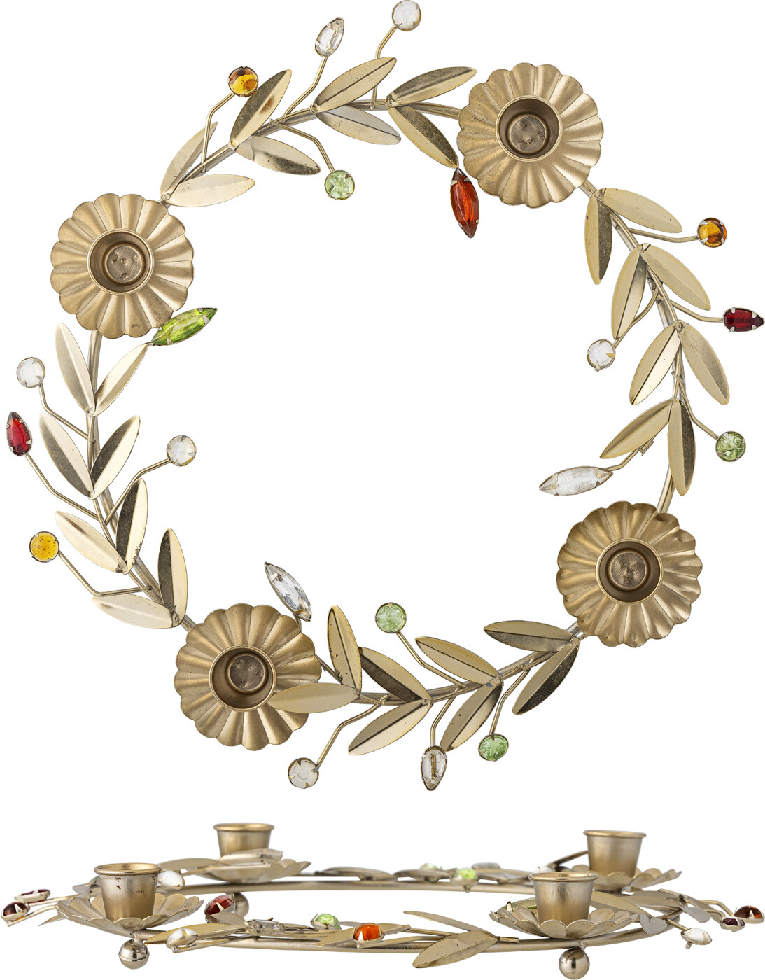 Bloomingville Shankar Adventsstage Guld Farve Jern