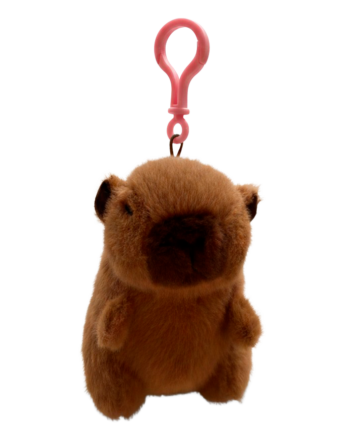 Capybara Clip Børne Bamse Pink