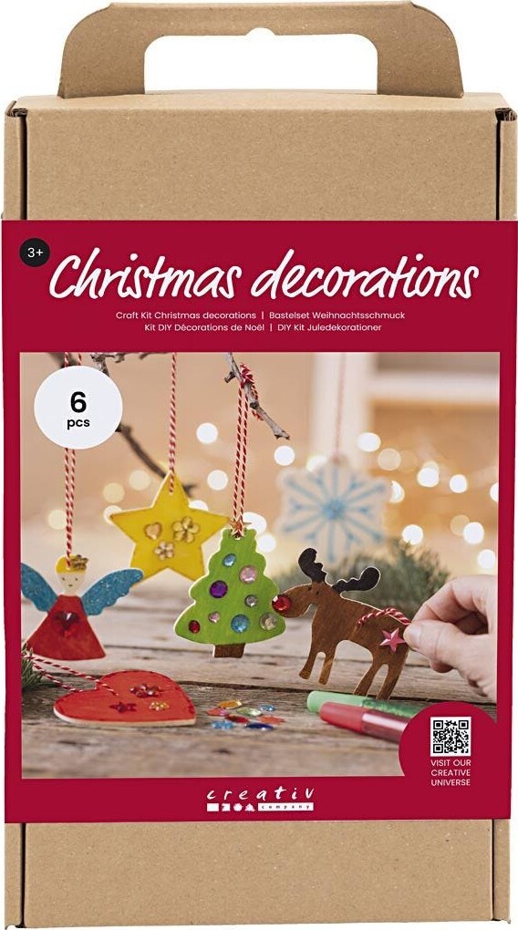 Diy Kit Juledekorationer Farvelægning Creativ Company