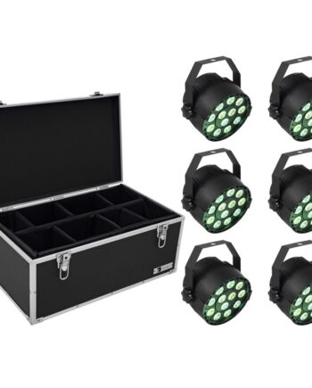 Eurolite Sæt: Led Party Tcl Spot  Case Tdv